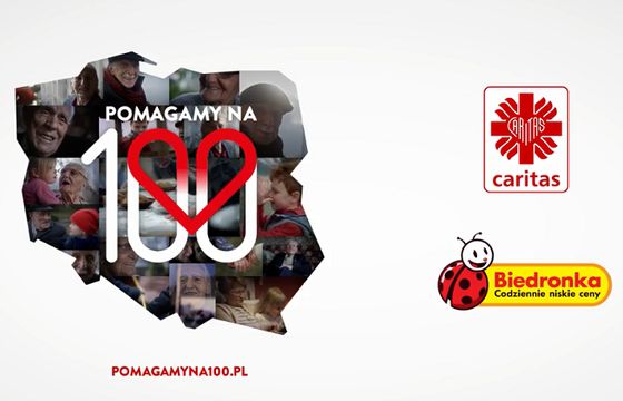 „Pomagamy na 100” - najstarsi Polacy w akcji charytatywnej Biedronki i Caritasu (wideo)