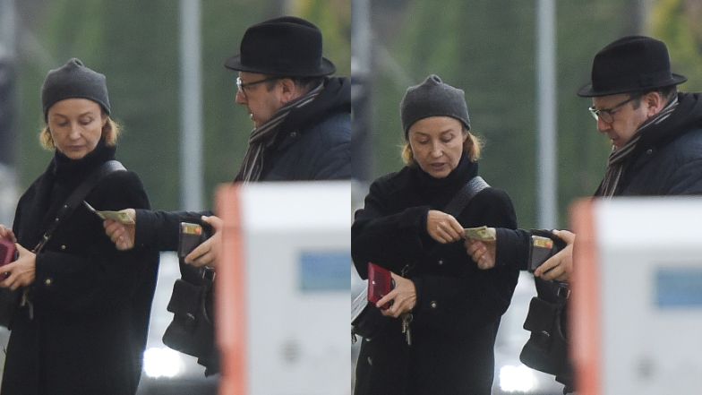 Zbigniew Zamachowski i Gabriela Muskała "przyłapani" na mieście