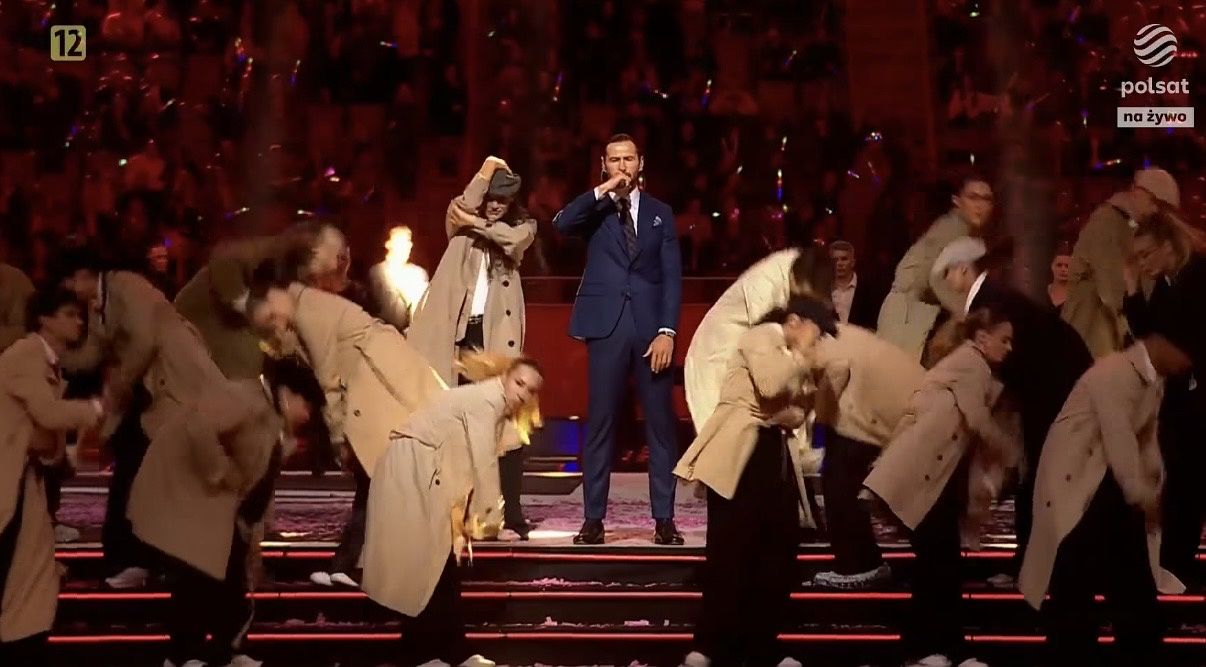 Grzegorz Krychowiak na "Roztańczonym PGE Narodowym"