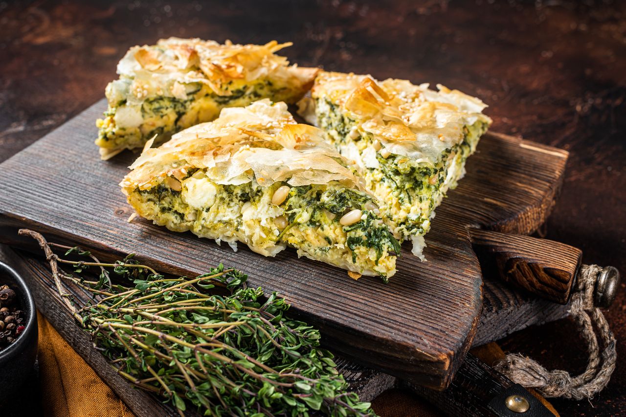 Spanakopita – szpinakowa pyszność z greckich wysp