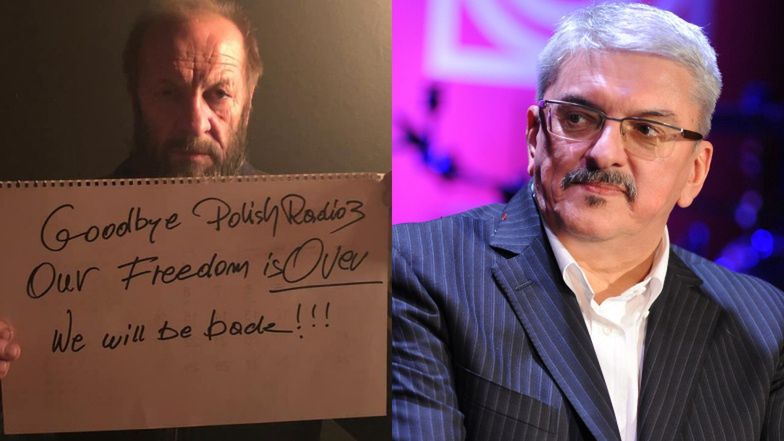 Zbogniew Preisner i Marek Niedźwiecki