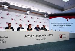 Wyniki wyborów prezydenckich 2020. Konferencja prasowa PKW