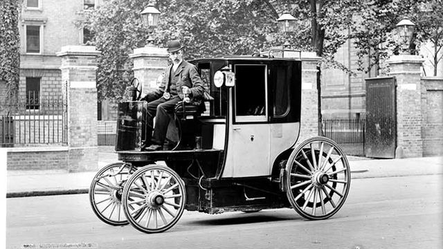 Londyńska taksówka z 1897