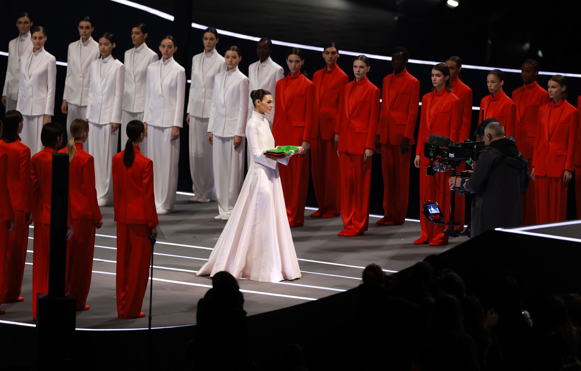 Vittoria Ceretti zachwyca na ceremonii otwarcia igrzysk