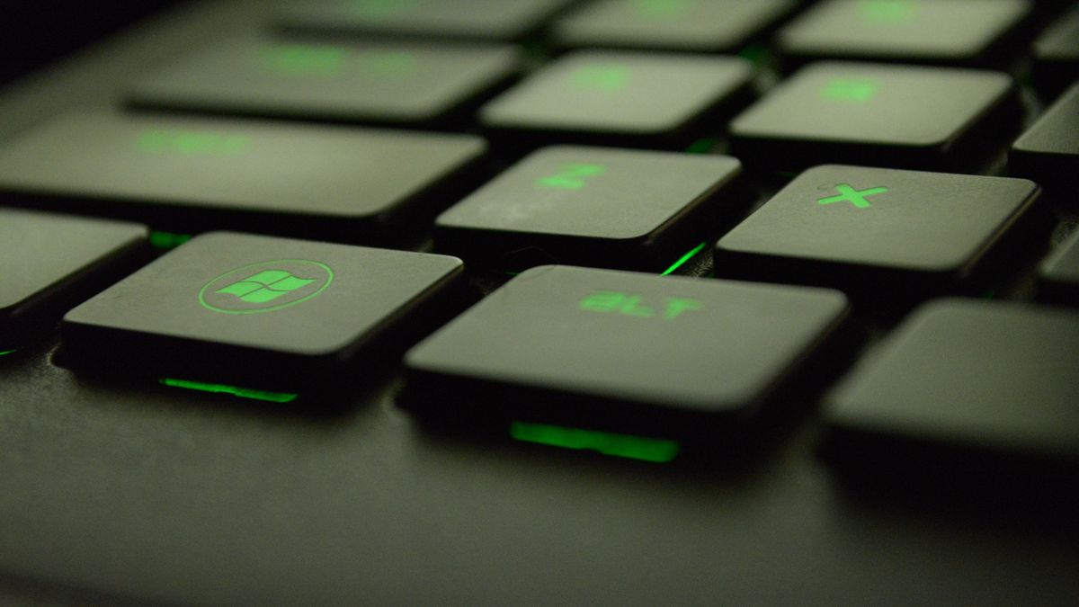 klawiatura laptop gaming gracz