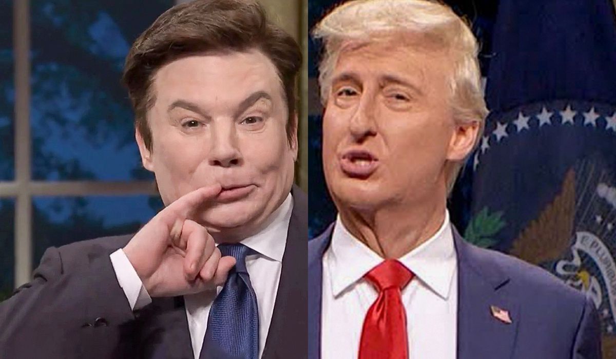 Elon Musk i Donald Trump w "Saturday Night Live"
