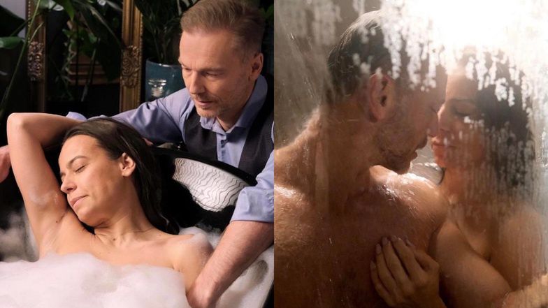 Krystian Wieczorek w scenach erotycznych z Anną Muchą