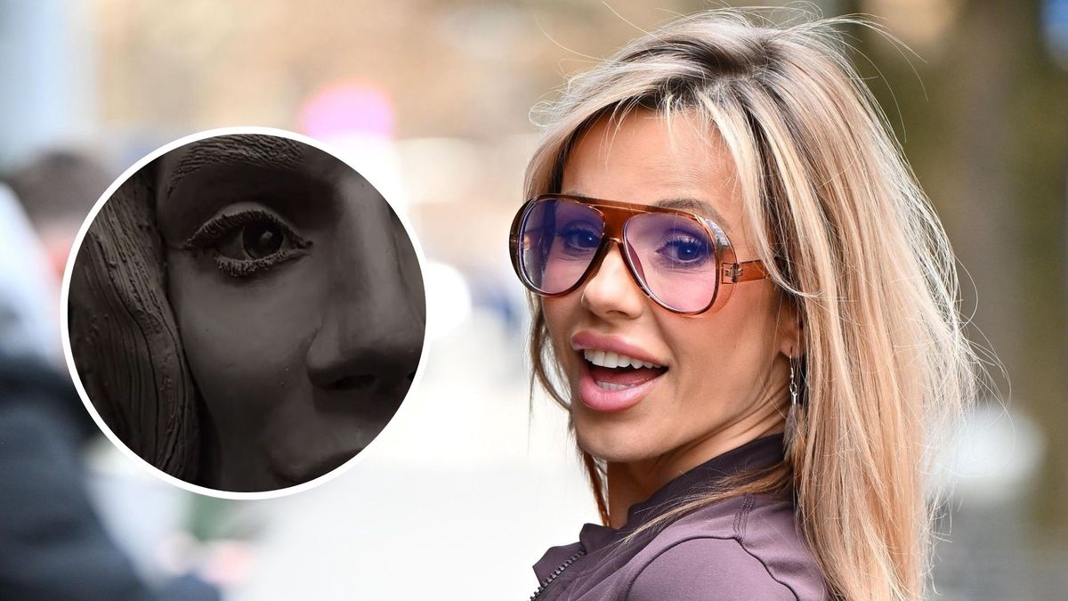 intagramer wyrzeźbił głowę Dody 