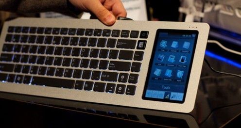 Klawiatura Asus Eee z dotykowym ekranem 1