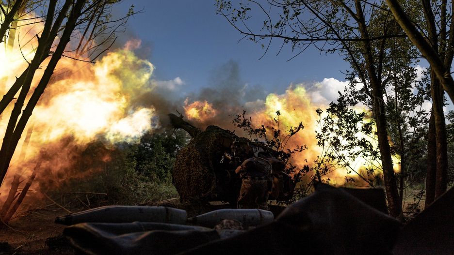 Temporary
DONETSK OBLAST, UKRAINE - AUGUST 12: Ukrainian soldiers fire the D-30 artillery to Russian positions in the direction of Klishchiivka as the Russia-Ukraine war continues in Donetsk Oblast, Ukraine on August 12, 2023. Diego Herrera Carcedo / Anadolu Agency/ABACAPRESS.COM
AA/ABACA