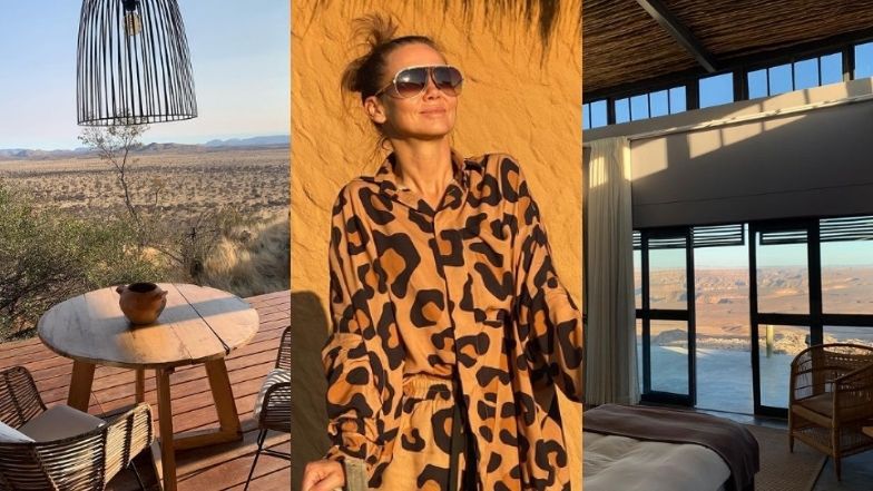 Kinga Rusin docenia "dobry design" podczas afrykańskiej wycieczki