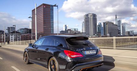 Mercedes-Benz CLA 45 AMG Shooting Brake OrangeArt Edition [galeria]