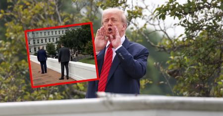 Kuriozalne zachowanie Trumpa. Tak odpowiadał na pytania