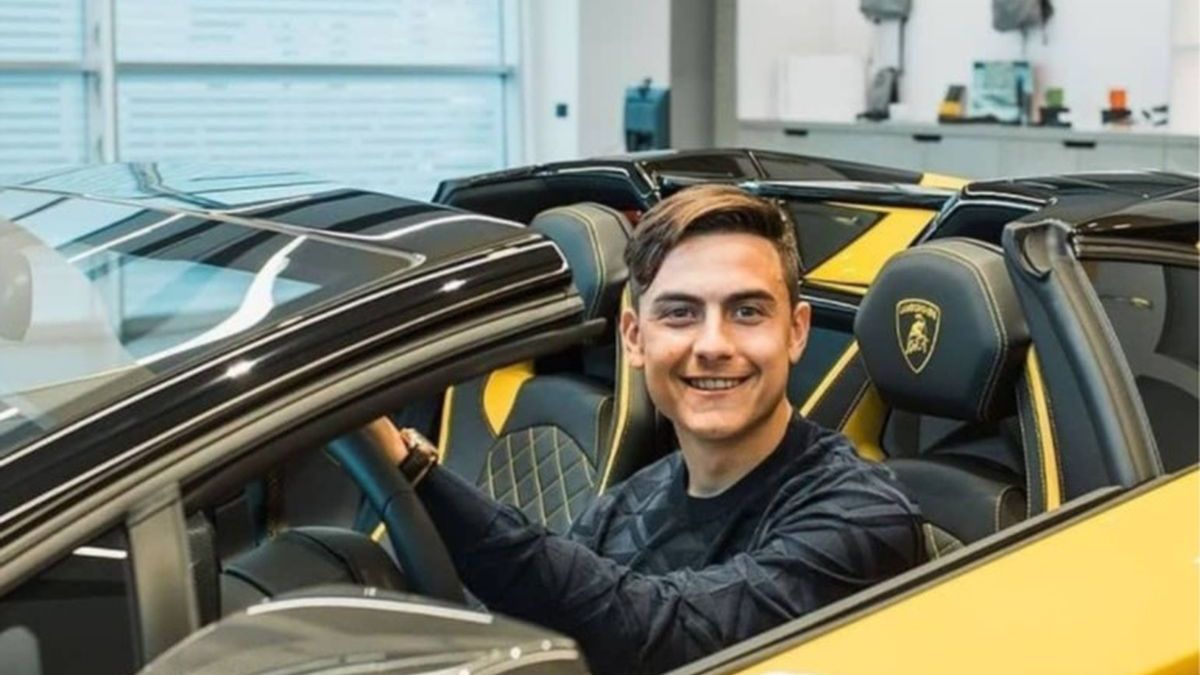 Paulo Dybala w nowym aucie