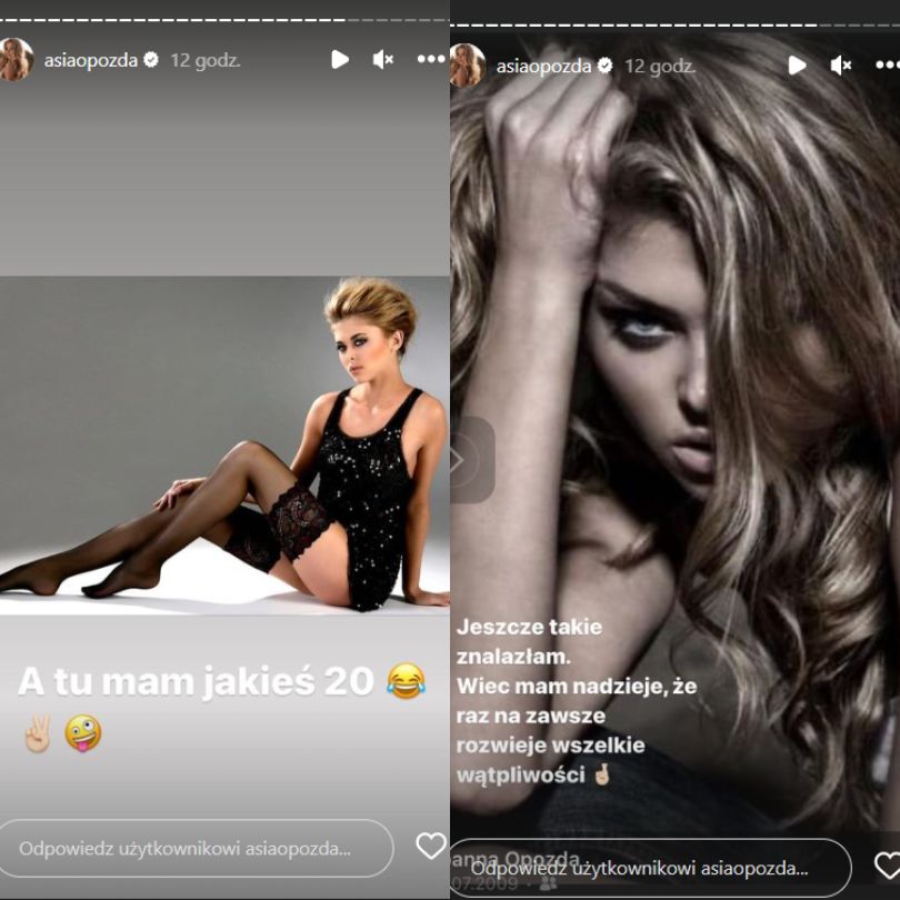 Joanna Opozda pokazuje stare zdjęcia i odpowiada na pytania o poprawianie urody