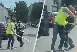 Bójka na ulicy w Londynie. Nagranie trafiło do sieci
