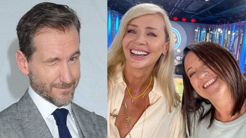 Piotr Kraśko komplementuje Agnieszkę Woźniak-Starak i Ewę Drzyzgę