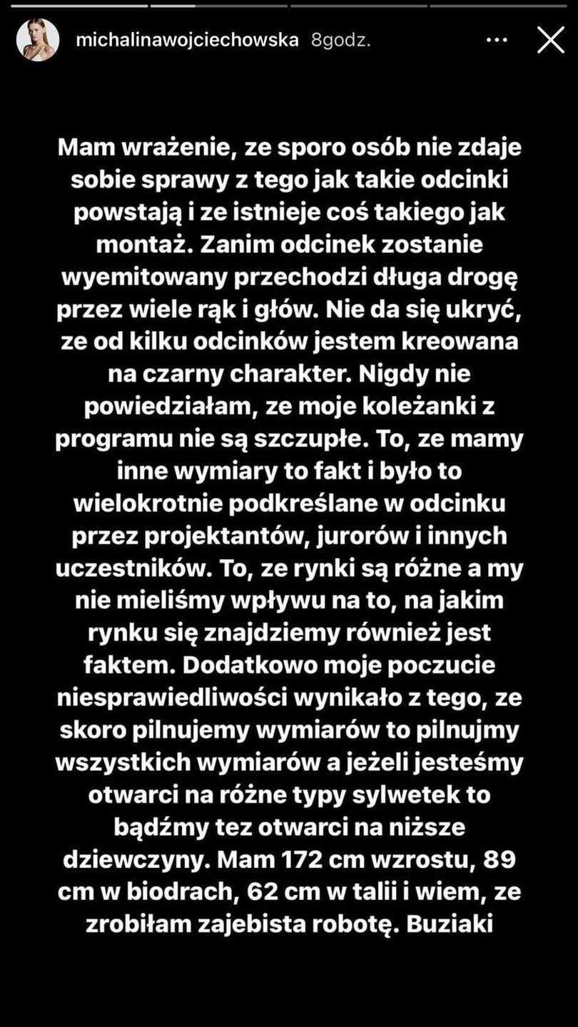Widzowie OBURZENI przywróceniem uczestniczki przez Joannę Krupę. Michalina wydała oświadczenie
