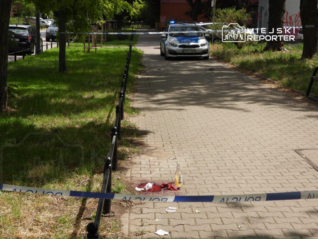 Warszawa: Atak na Bielanach. Jedna osoba ranna, druga zatrzymana