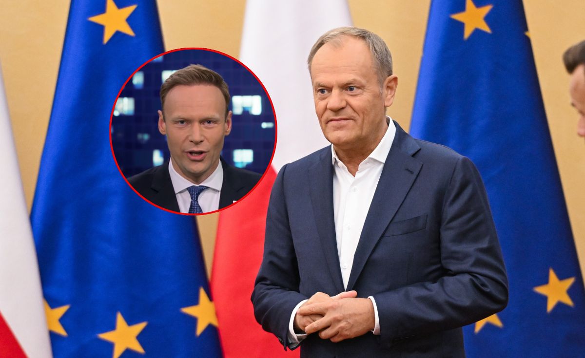 marcin mastalerek, donald tusk, wybory prezydenckie Nagle odwrócił się od Olejnik. Specjalny sygnał do Tuska