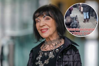 Sława Przybylska pożegnała Bożenę Dykiel. Pokazała relację z pogrzebu