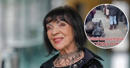Sława Przybylska pożegnała Bożenę Dykiel. Pokazała relację z pogrzebu