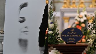 Pogrzeb Joanny Kołaczkowskiej. Wzruszające przemówienie księdza: "Asiu, do zobaczenia w niebie"