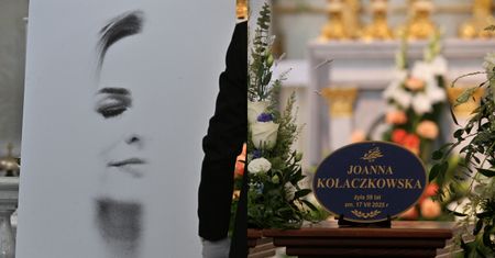 Pogrzeb Joanny Kołaczkowskiej. Wzruszające przemówienie księdza: "Asiu, do zobaczenia w niebie"