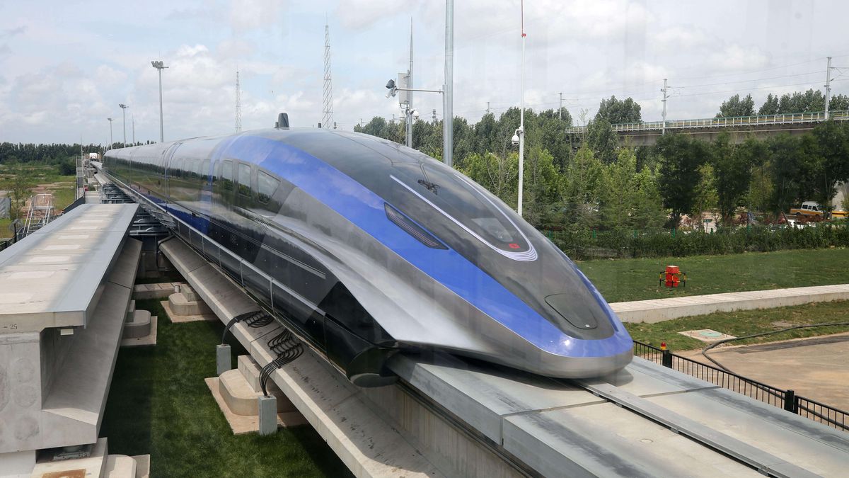 Chiński maglev pobił rekord prędkości. Na zdjęciu poprzedni rekordzista, który osiągnął prędkość 600 km/h