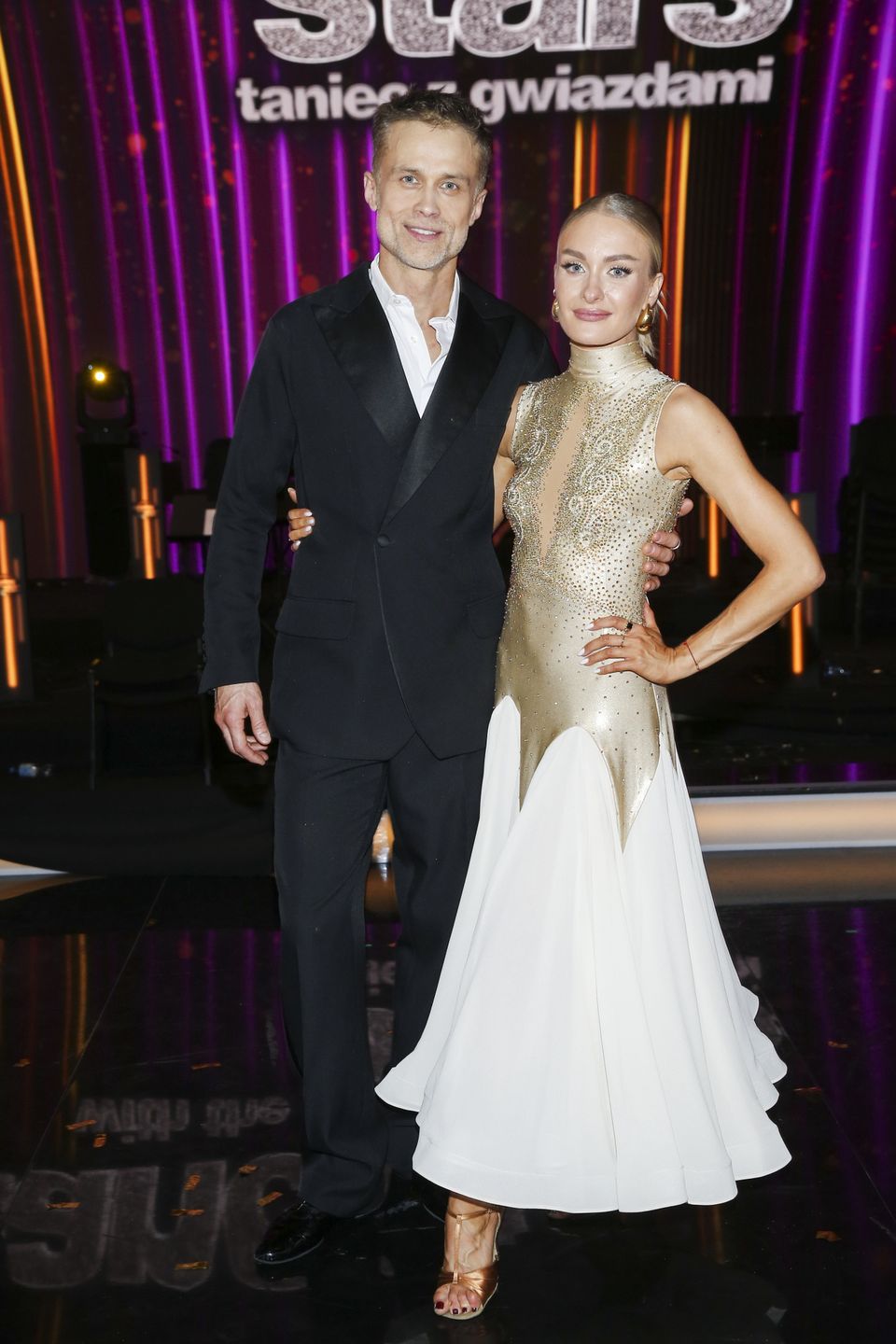 Maciej Zakościelny i Sara Janicka