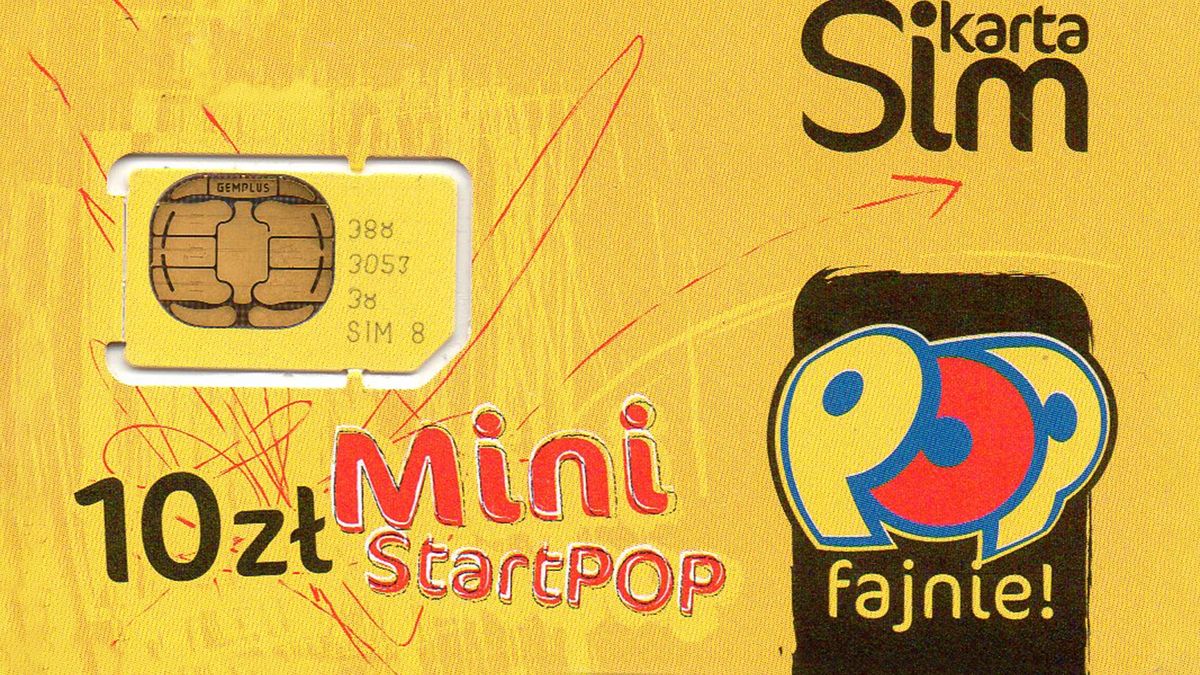 Karta SIM Orange POP