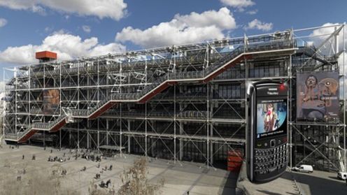 Największy BlackBerry stanie we Francji 1