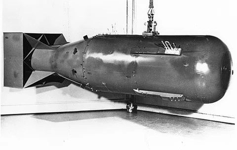 Bomba Little Boy zrzucona na Hiroszimę
