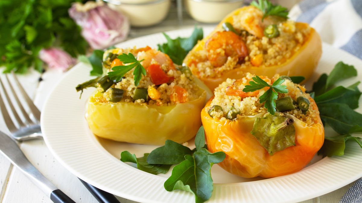 Papryka faszerowana z nieoczywistym dodatkiem