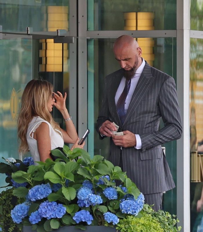 Marcin Gortat z żoną