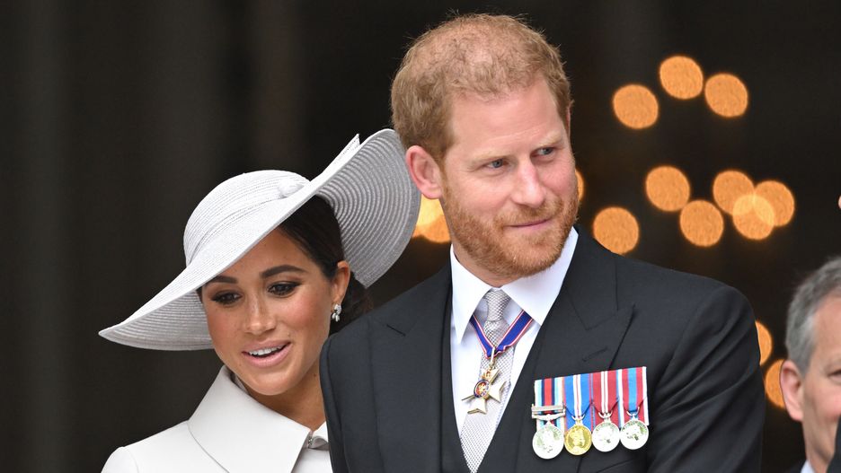 Meghan Markle i książę Harry wzięli udział w obchodach 70. rocznicy objęcia tronu przez Elżbietę II