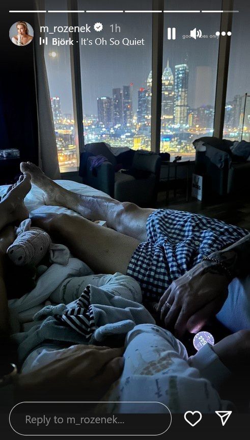 Małgorzata Rozenek i Radosław Majdan relacjonują swój dubajski wieczór