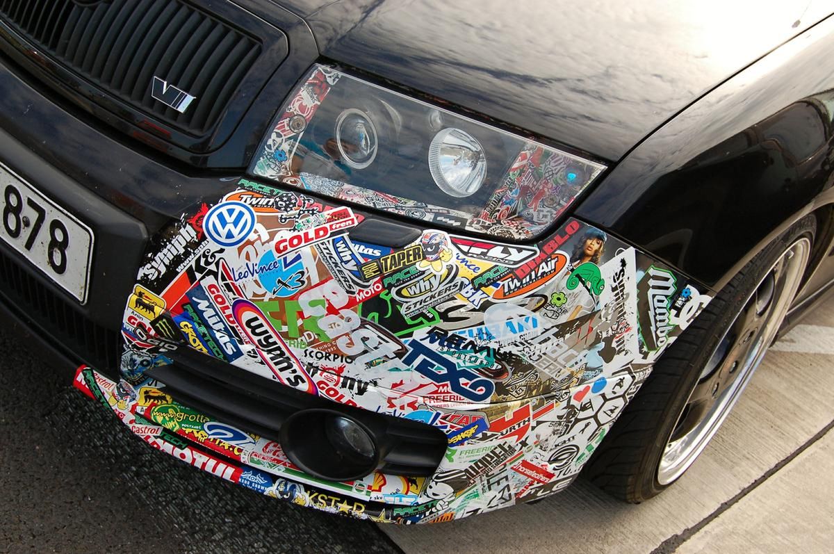 Sticker Bomb Tuning - mania naklejania [galeria] 26
