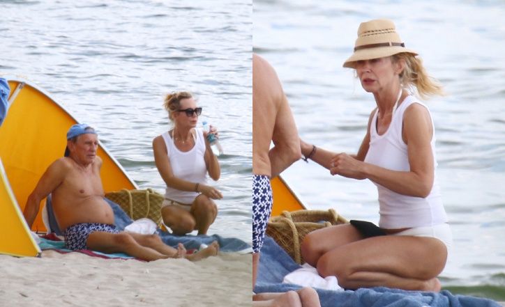 Beata Ścibakówna i Jan Englert
