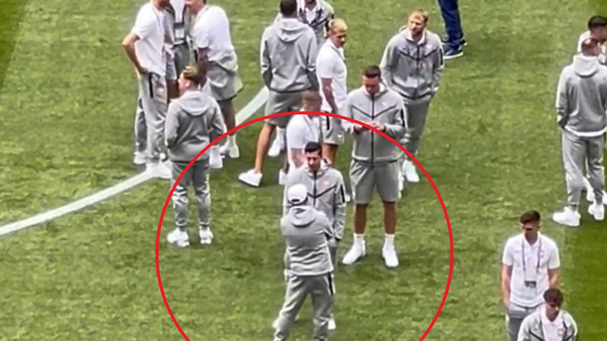 Dziennikarze wyłapali rozmowę Michała Probierza z Robertem Lewandowskim tuż przed meczem z Holandią