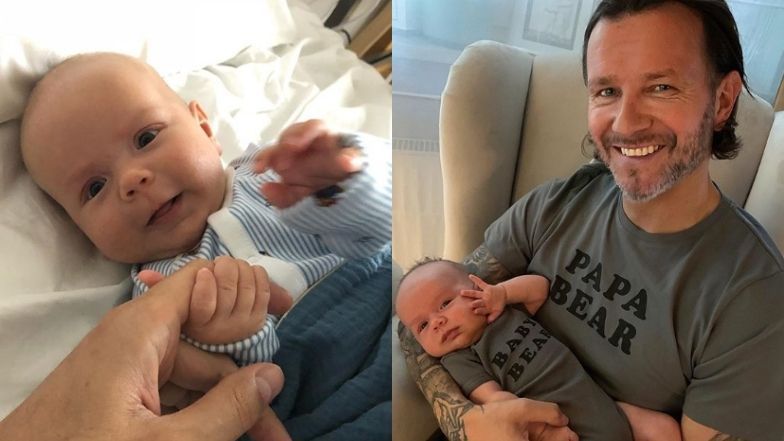 Radosław Majdan zastanawia się, do kogo podobny jest Henio