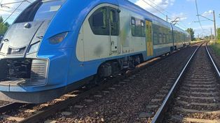 Śmierć na torach. 91-letni mężczyzna zginął potrącony przez pociąg osobowy