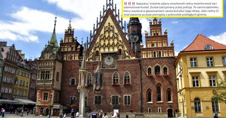 Wrocławski radny zatrzymany przez policję? Jest stanowisko policji
