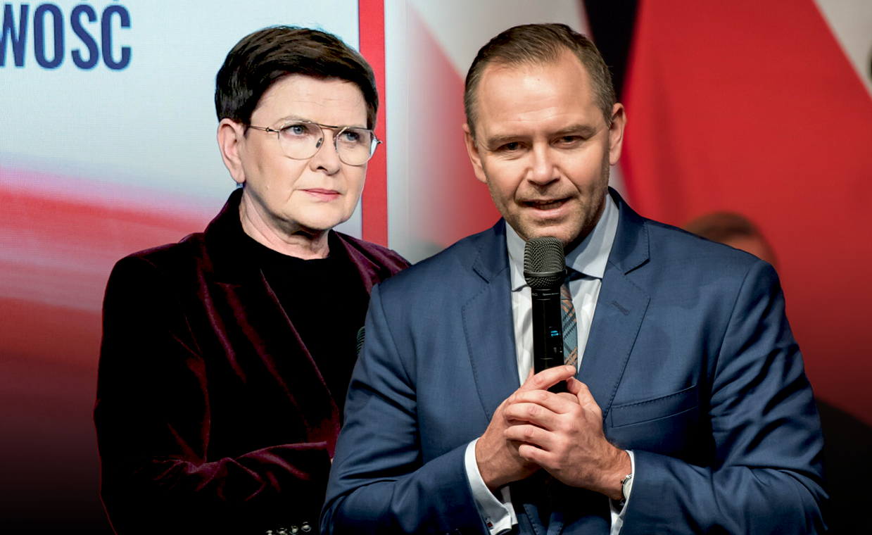 Szydło wsparła Nawrockiego. Kulisy ruchu sztabu PiS. "Podmianki nie będzie"