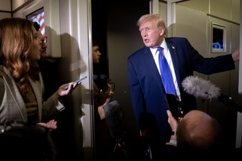 Trump reaguje ws. zatrzymania Andrzeja. Mocne słowa z pokładu Air Force One