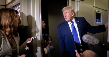 Trump reaguje ws. zatrzymania Andrzeja. Mocne słowa z pokładu Air Force One