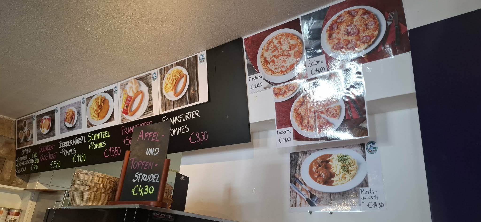 Ile kosztuje kawa i strudel w Alpach?