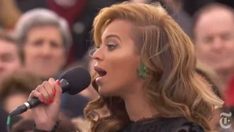 Beyonce śpiewa hymn dla Obamy!