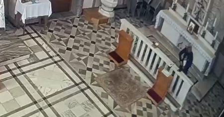 Wyniósł z kościoła skarbonę z datkami wiernych. Grozi mu do 10 lat więzienia