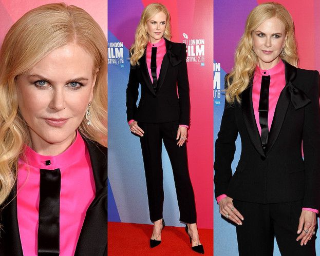 Elegancka Nicole Kidman mrozi spojrzeniem na premierze
